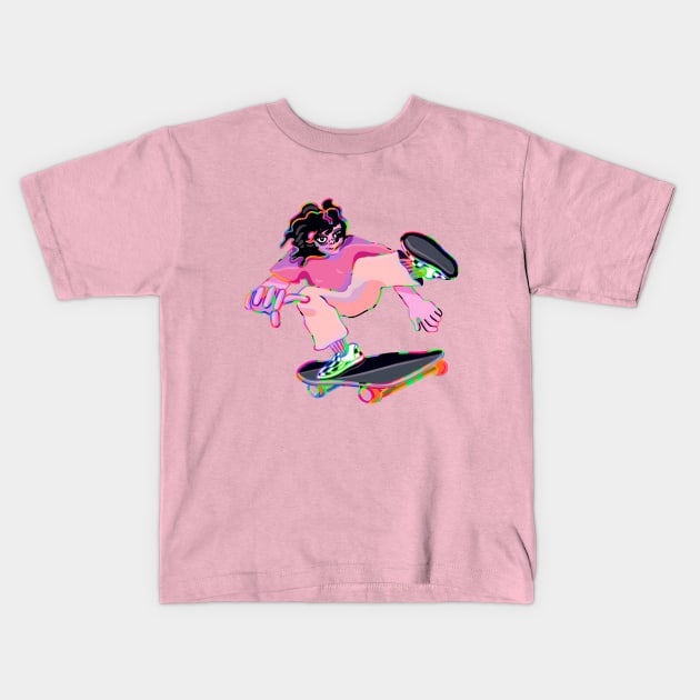 Skater Kids T-Shirt by tubeklon